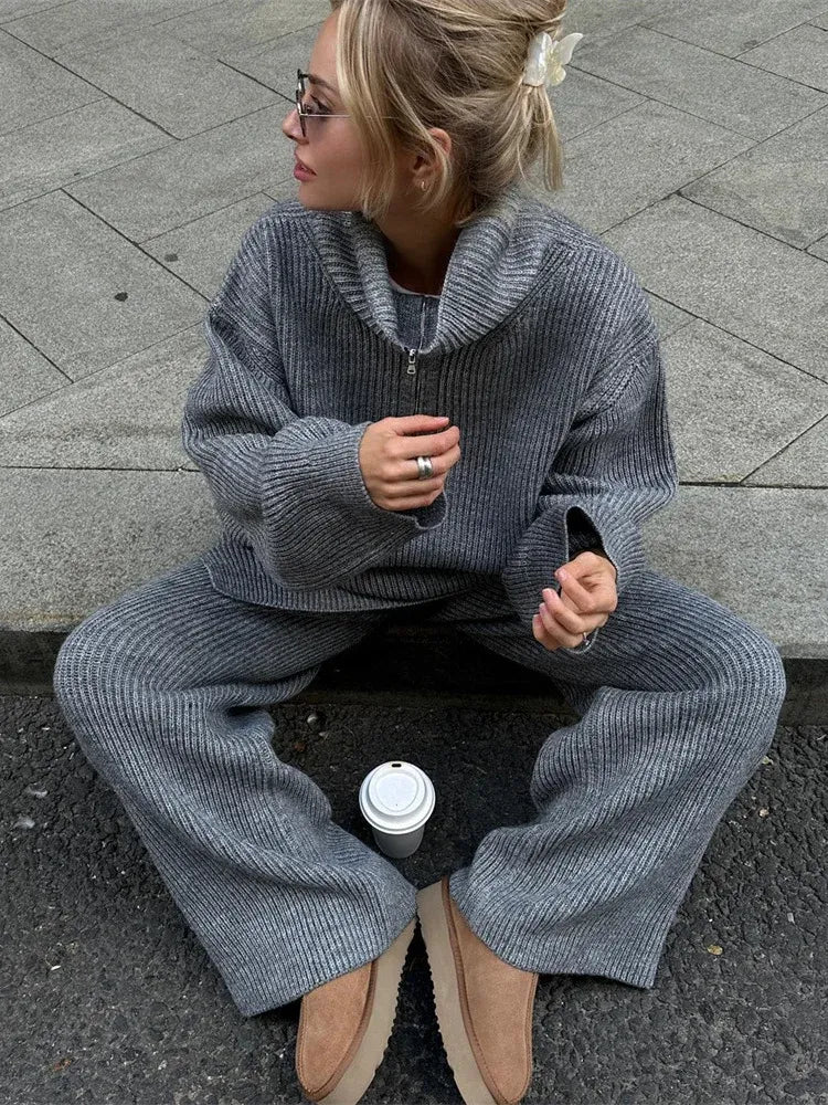 Ensemble Maille | Oversize et Confortable | Idéal pour les journées détente et cocooning