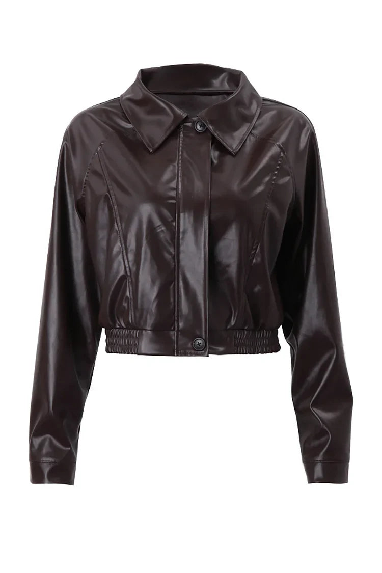 Veste Motard Courte | Ajustée et Moderne | Idéale pour les Looks Urbains et Quotidiens