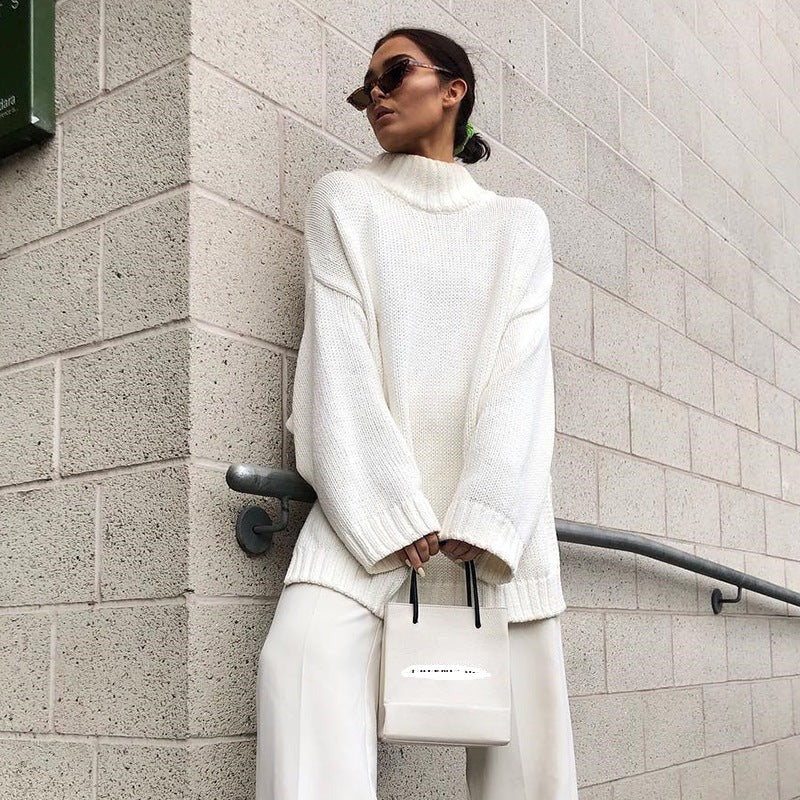 Pull Hiver | Maille Épaisse et Coupe Ample | Parfait pour un look cocooning et élégant