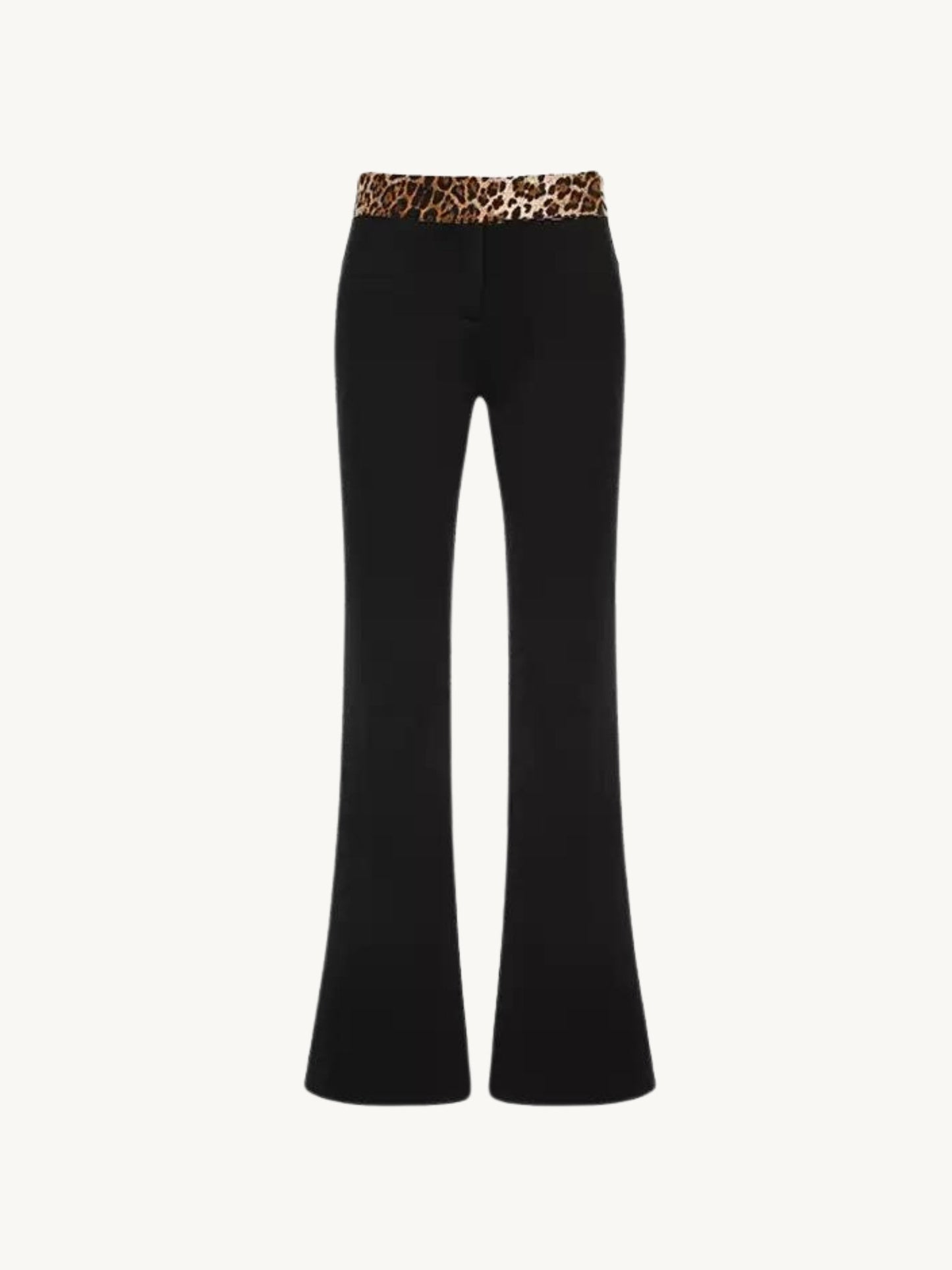 Pantalon Flare | Imprimé Léopard | Taille Haute | Idéal pour sorties chics