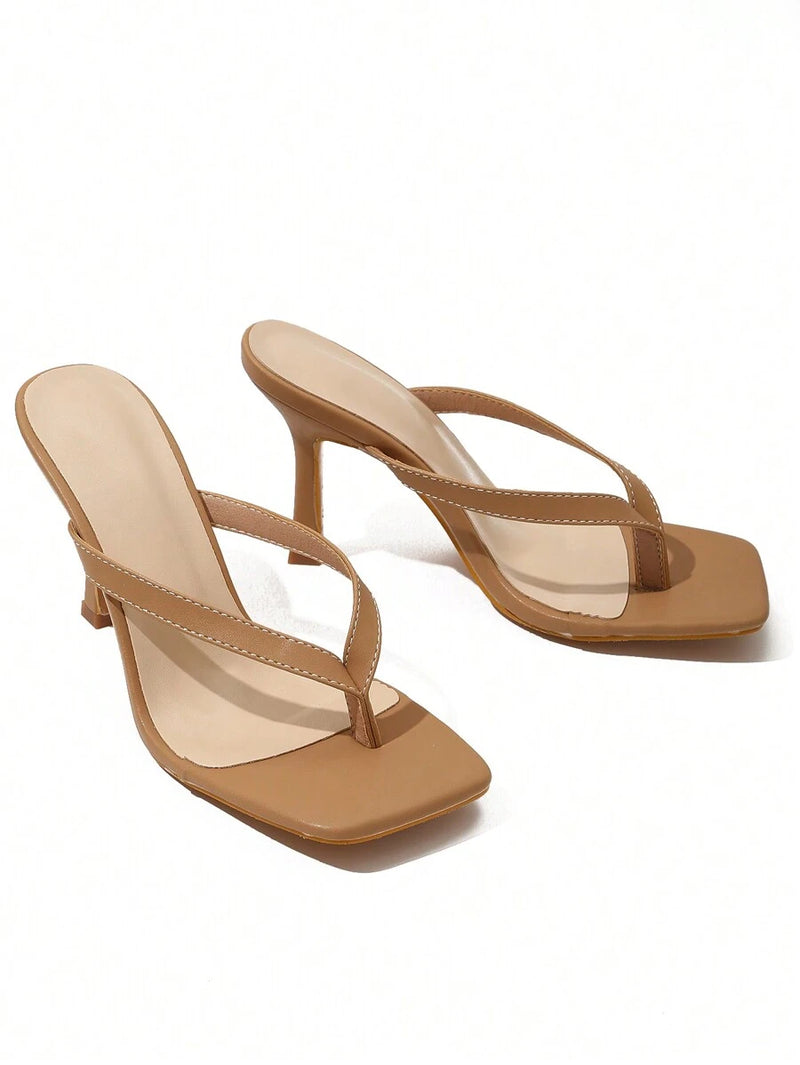Mules Entre-doigt | Cuir Synthétique | Légèreté et Confort | Balades Urbaines