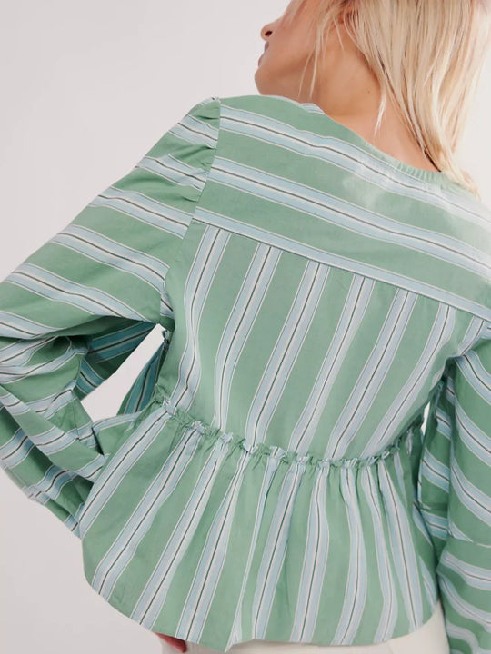 Ensemble rayé | Coton léger | Look estival décontracté | Vacances & journées ensoleillées