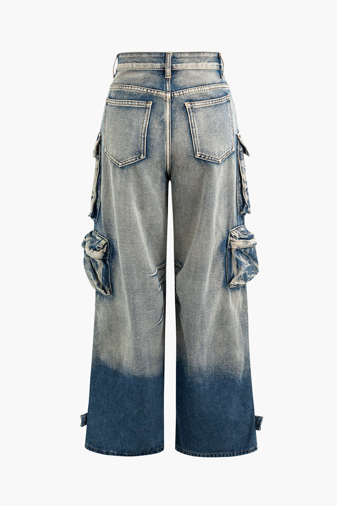 Pantalon Cargo | Denim Robuste | Multi-poches | Idéal pour city look