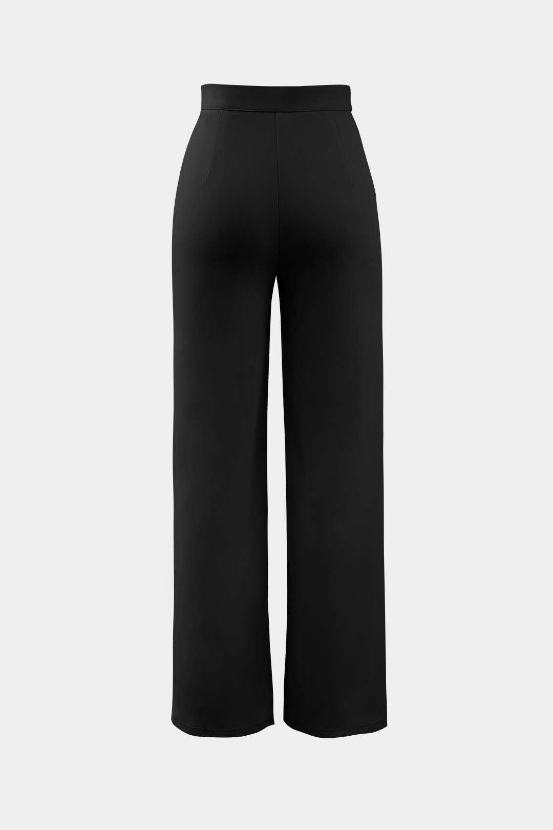 Pantalon Taille Haute | Coupe Droite Élégante | Idéal pour Bureau ou Looks du Quotidien