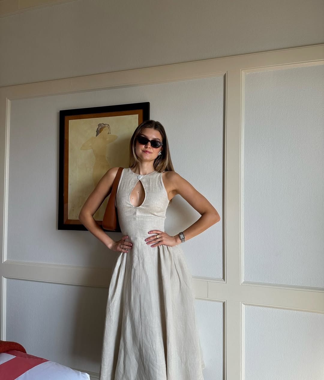 Robe en Lin | Élégante et Légère | Parfaite pour l’été ou les sorties en journée