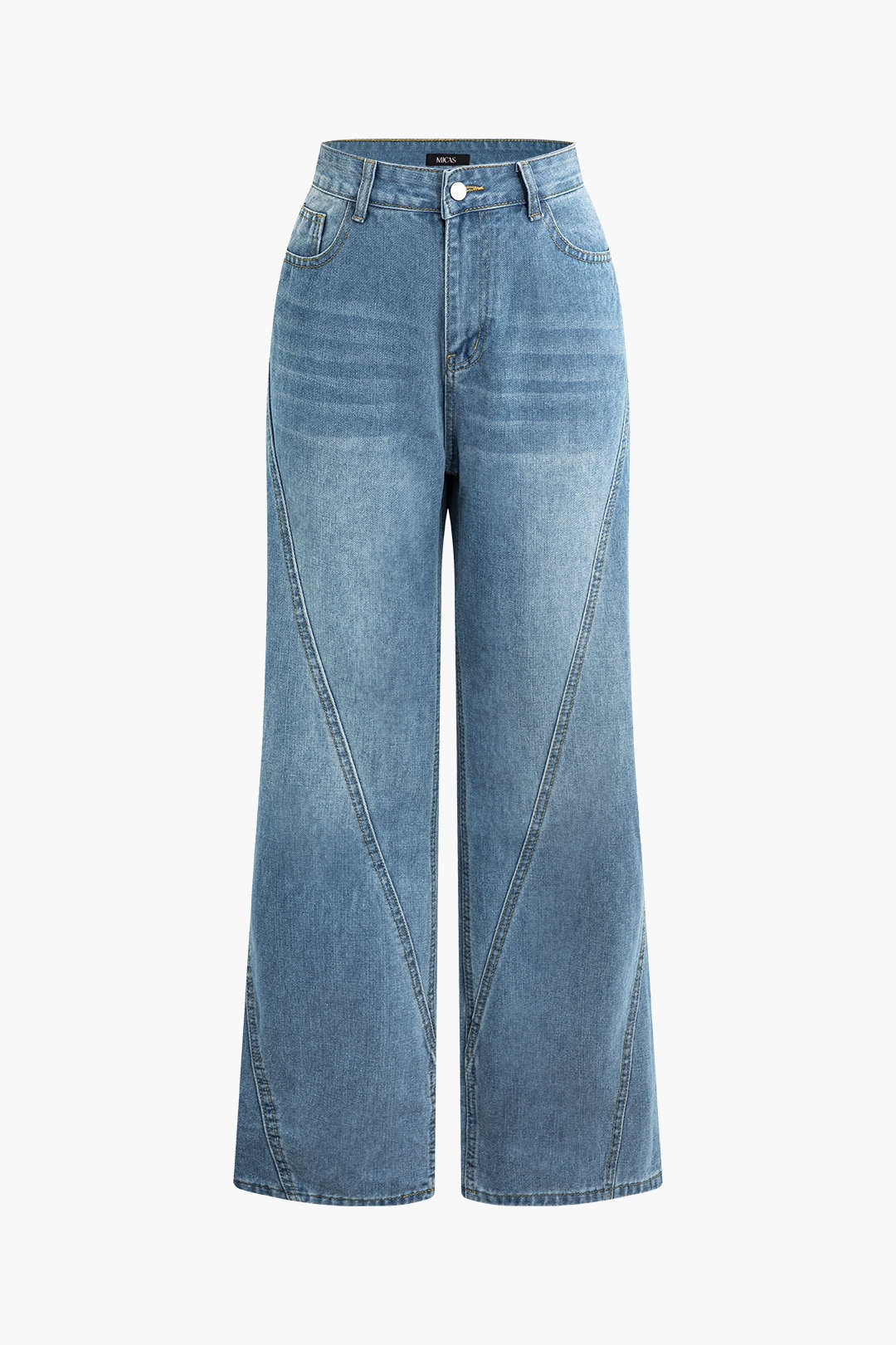 Jean Femme | Taille Haute | Jambes Larges | Parfait pour un look décontracté et flatteur au quotidien