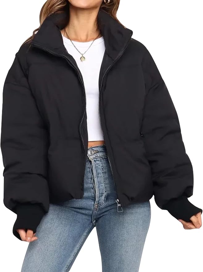 Veste Doudoune Oversize | Chaude et Confortable | Parfaite pour l’Hiver en Ville et les Looks Décontractés