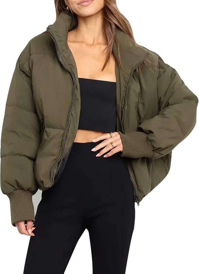 Veste Doudoune Oversize | Chaude et Confortable | Parfaite pour l’Hiver en Ville et les Looks Décontractés
