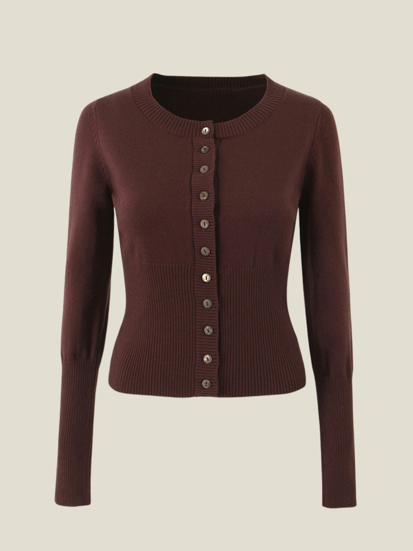 Ensemble Maille | Cardigan Ajusté & Jupe Plissée | Parfait pour automne
