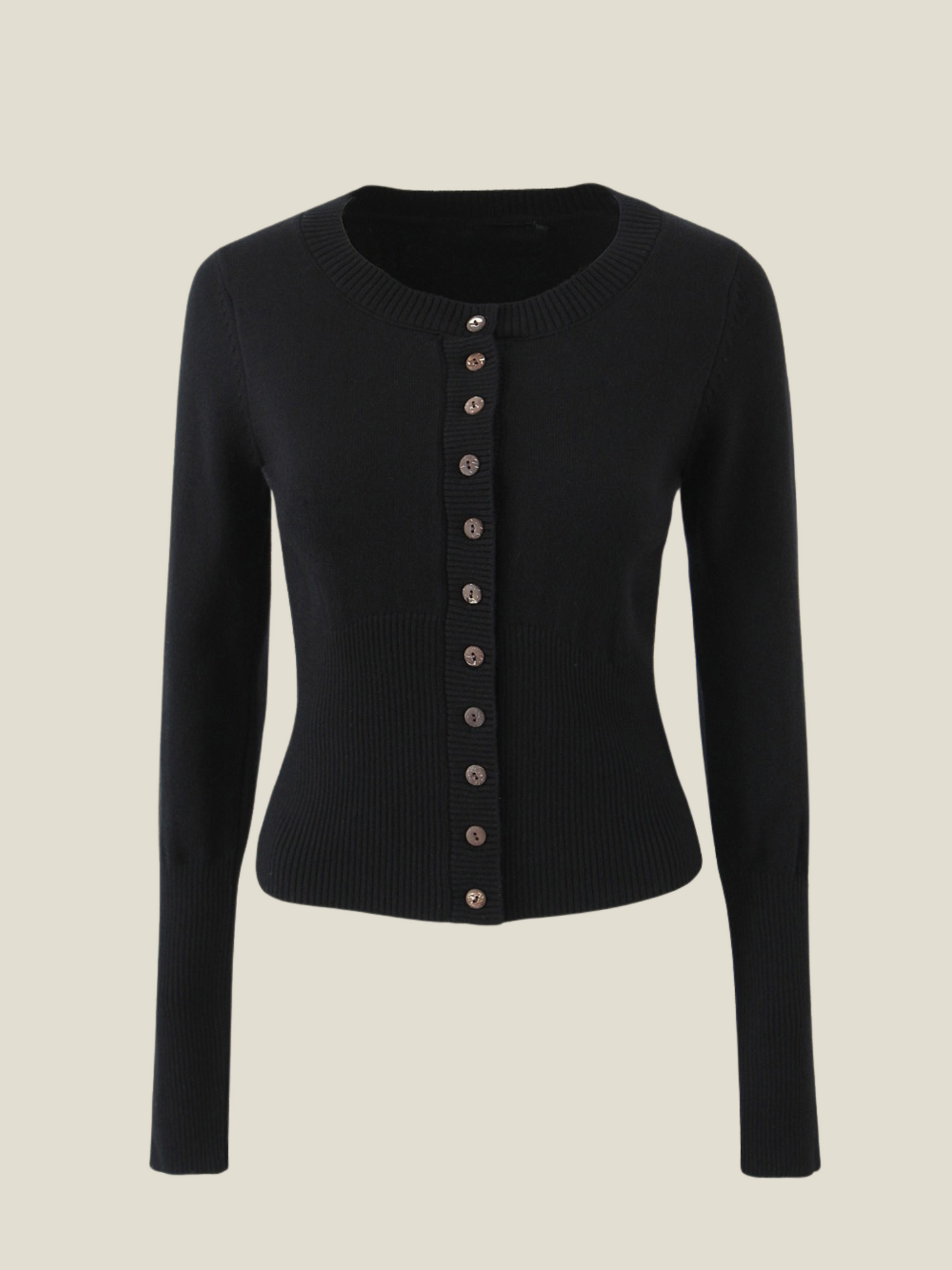 Ensemble Maille | Cardigan Ajusté & Jupe Plissée | Parfait pour automne