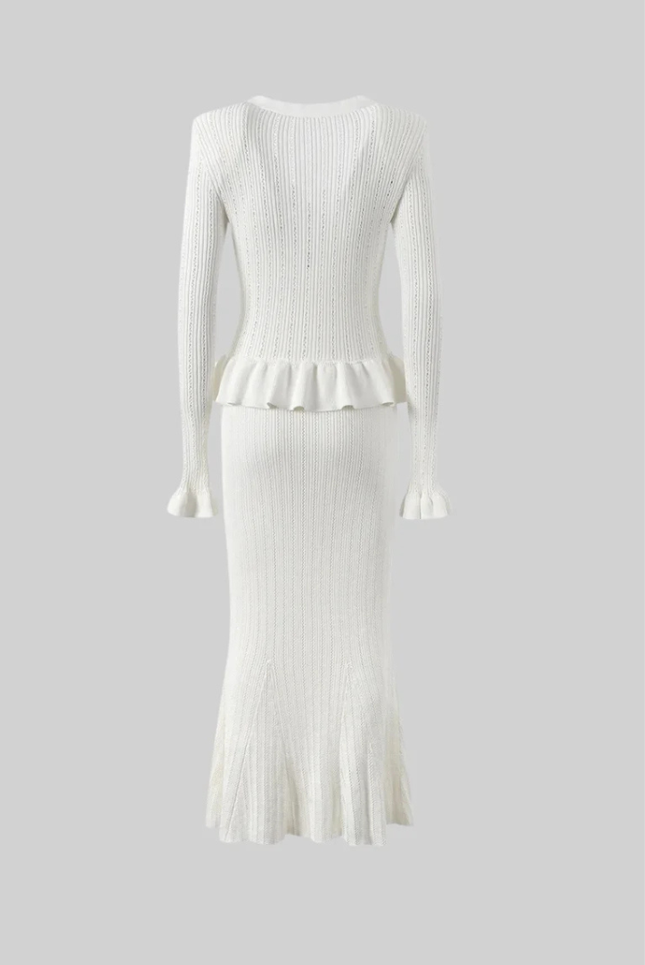 Ensemble Femme | Tricoté et Chic | Parfait pour les occasions élégantes ou professionnelles