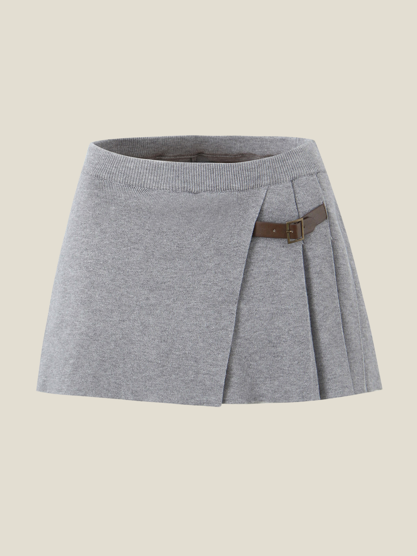 Ensemble Maille | Cardigan Ajusté & Jupe Plissée | Parfait pour automne