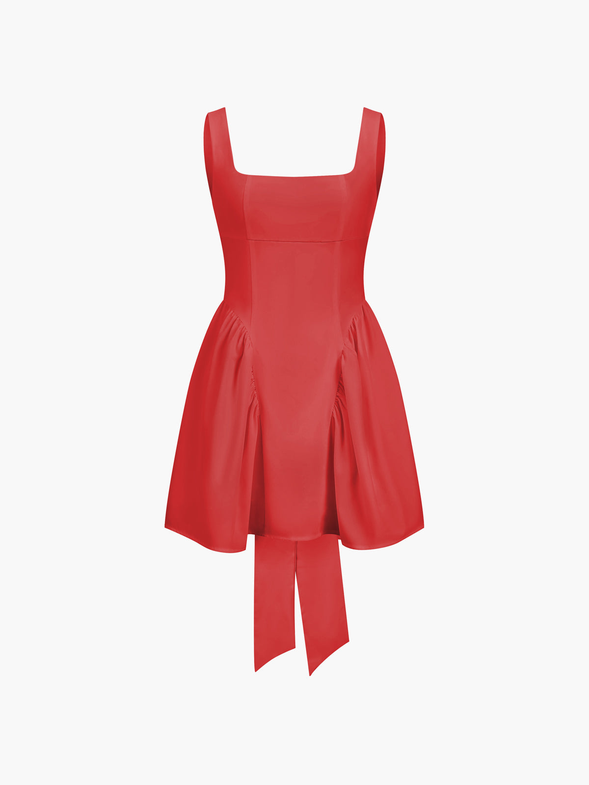 Robe Bustier | Jupe Évasée | Nœud Ajustable | Parfaite pour garden-parties d’été