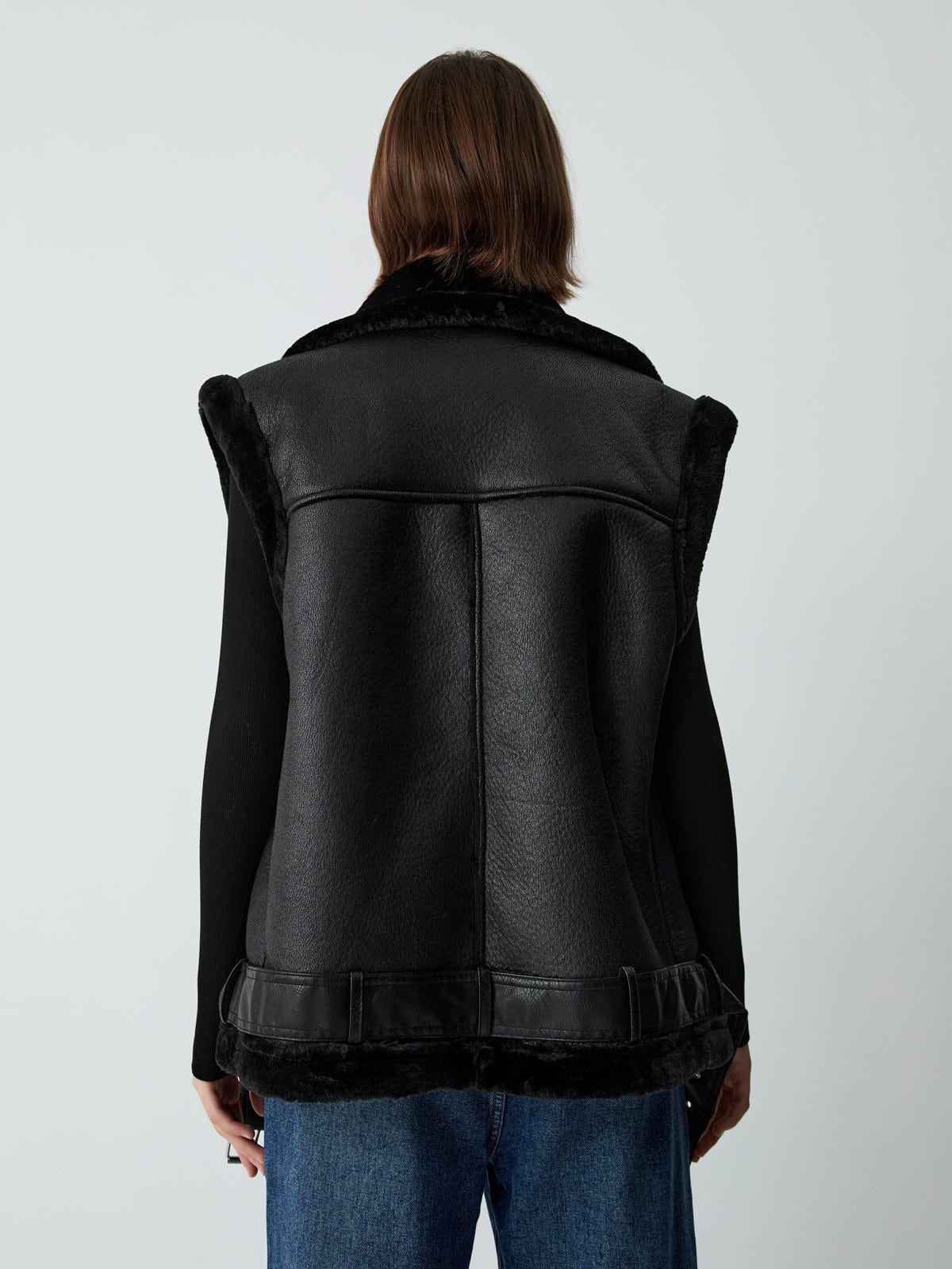 Gilet Sans Manches Femme | Style Perfecto | Look Urbain Mi-Saison