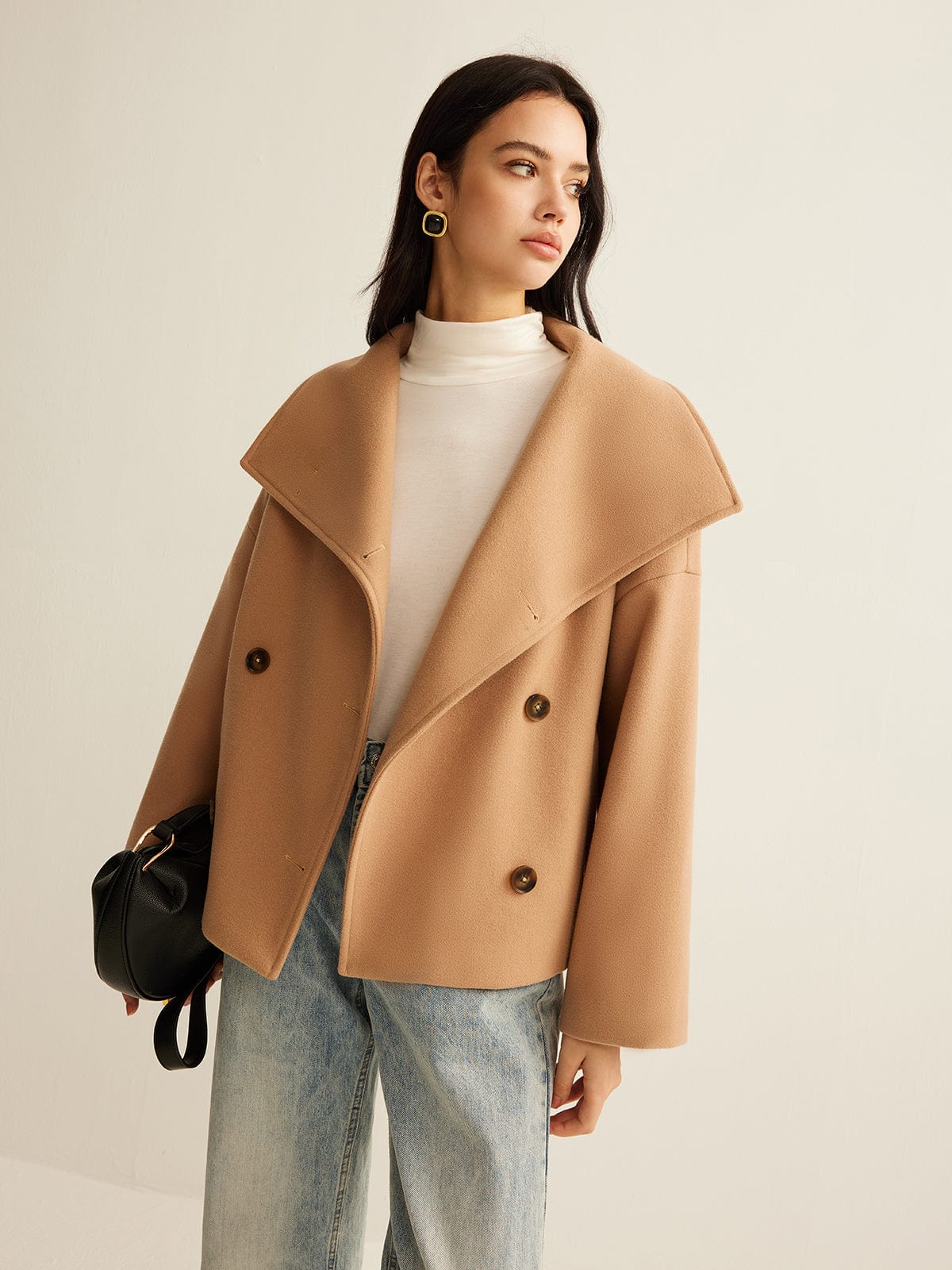 Veste Élégante Femme | Double Boutonnage | Idéale pour le bureau et les journées fraîches