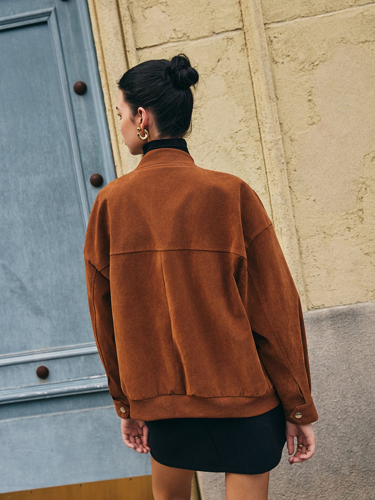 Veste Automne Femme | Velours Côtelé | Look élégant et décontracté pour la mi-saison