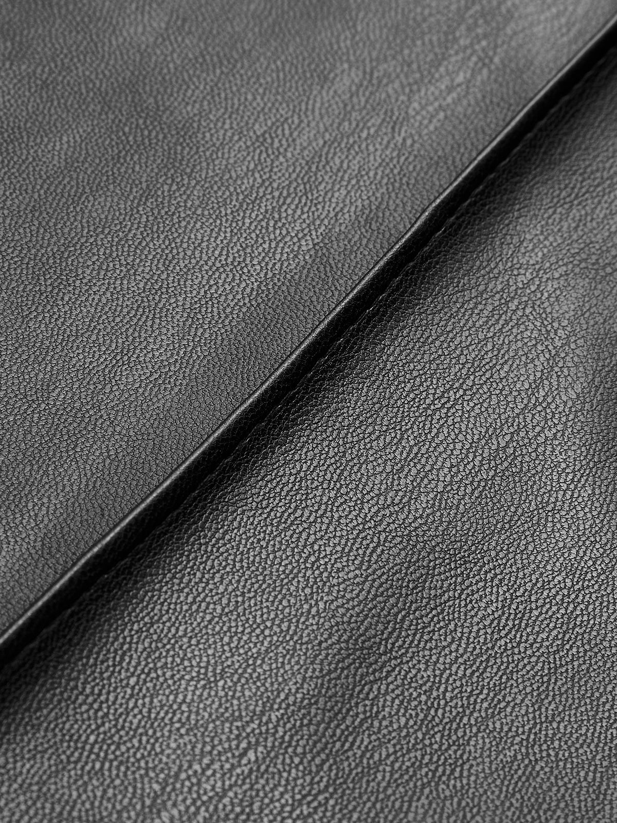 Pantalon Simili Cuir | Taille Haute | Élégant et Moderne | Pour Soirées ou Bureau