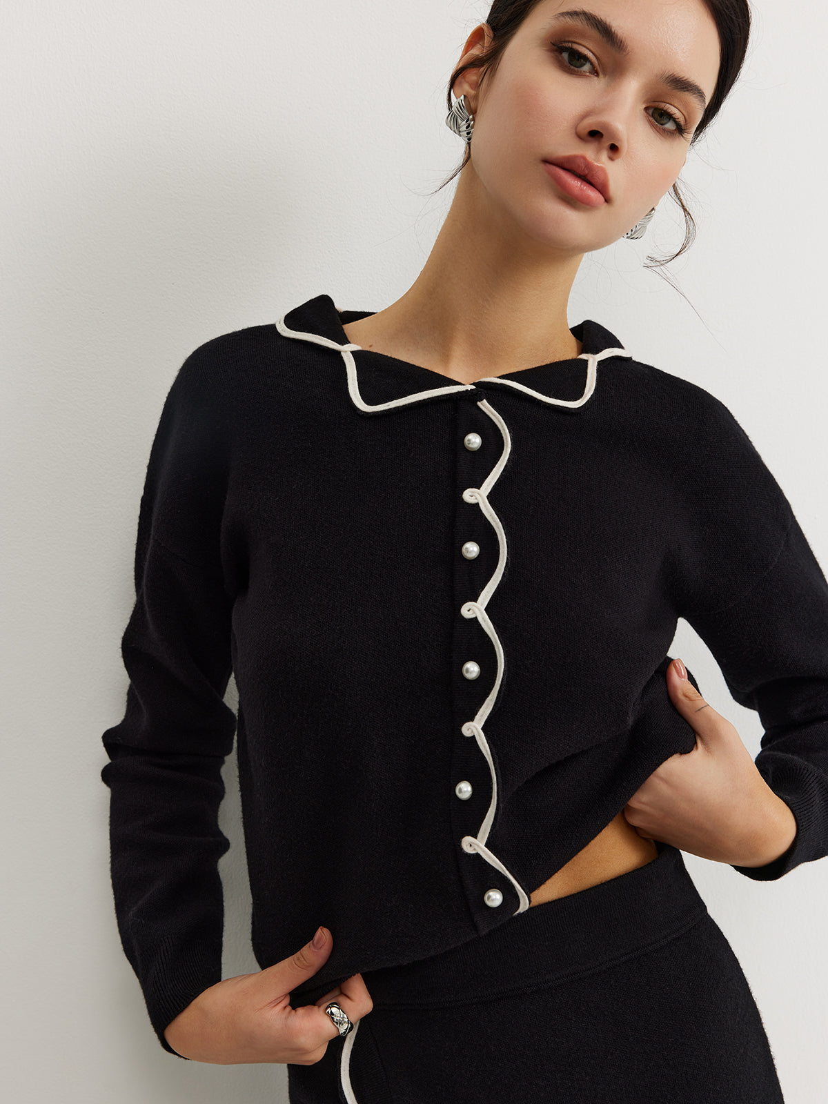 Ensemble Femme | Style Contrasté Élégant | Idéal pour bureau, sorties ou tenues habillées