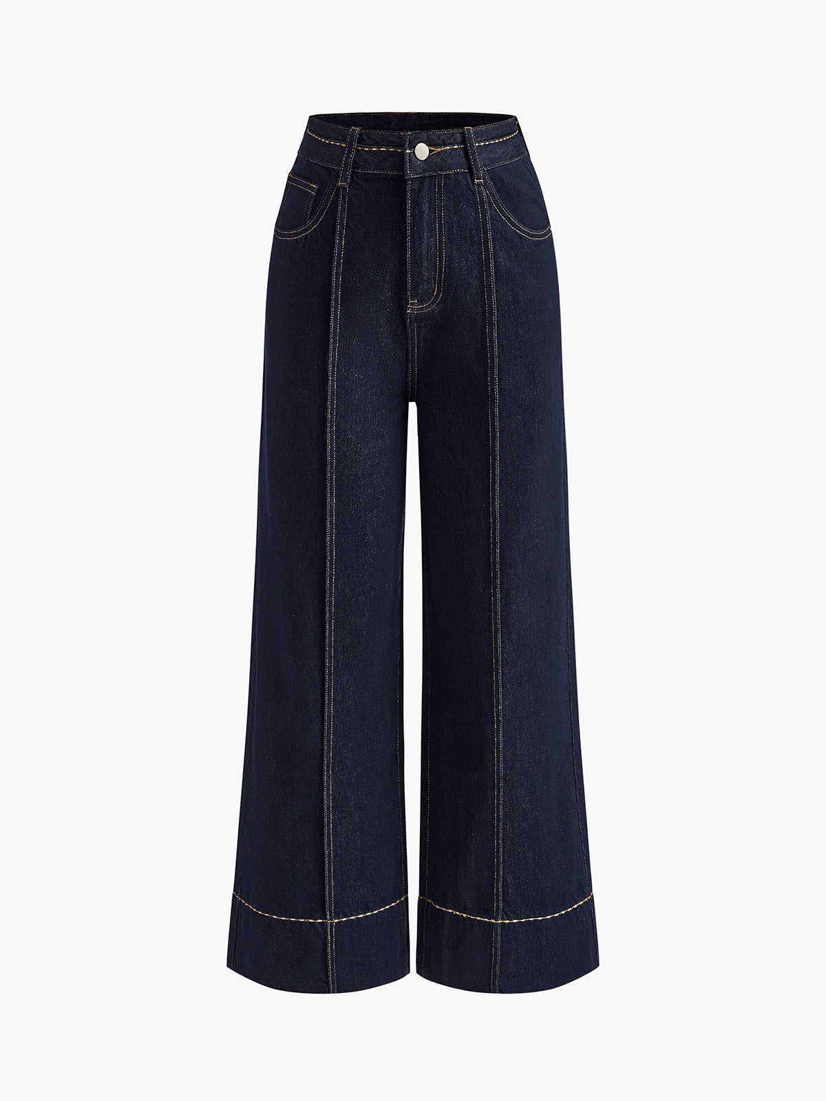 Jean Large Femme | Taille Haute et Moderne | Parfait pour un look casual de mi-saison