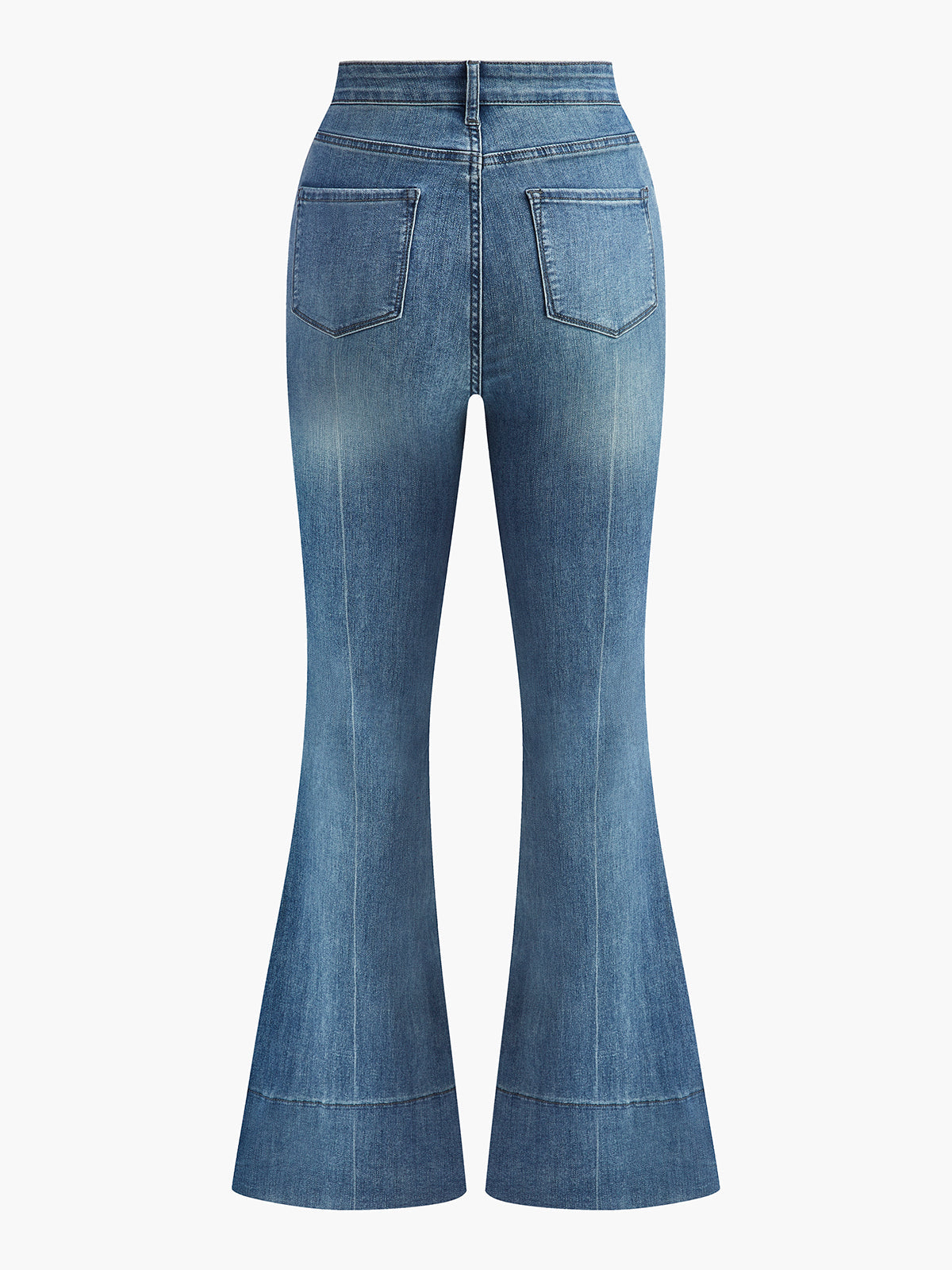 Jean Flare | Denim Stretch | Taille Haute | Idéal pour sorties décontractées