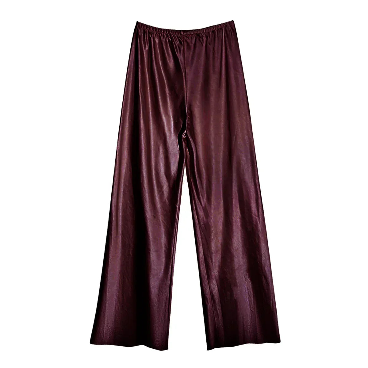 Pantalon Large Satiné | Fluide et Élégant | Idéal pour Dîners Chic ou Looks Urbains Raffinés