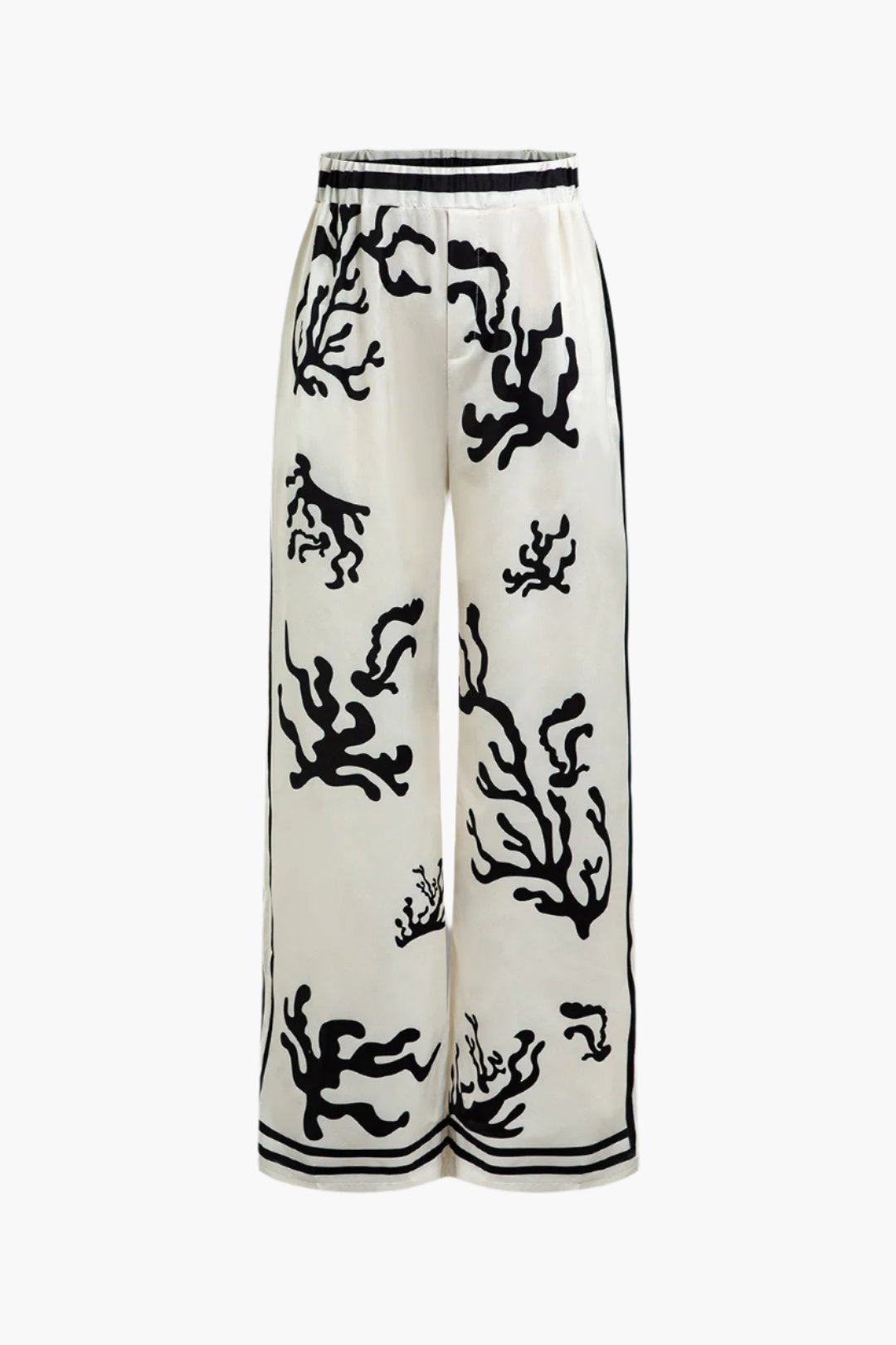 Ensemble Femme Élégant | Chemise Graphique + Pantalon Fluide | Confort et Style | Parfait pour les sorties décontractées