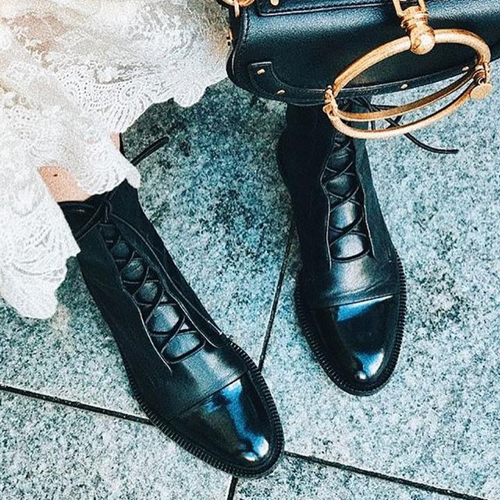 Bottines Femme | Design Élégant et Structuré | Parfaites pour l’hiver et les tenues urbaines