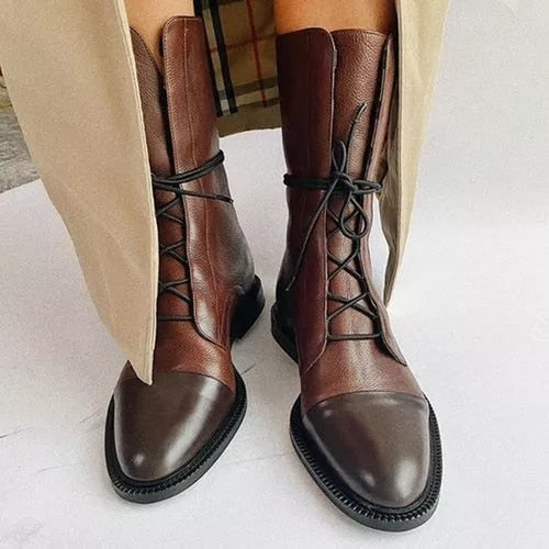 Bottines Femme | Design Élégant et Structuré | Parfaites pour l’hiver et les tenues urbaines