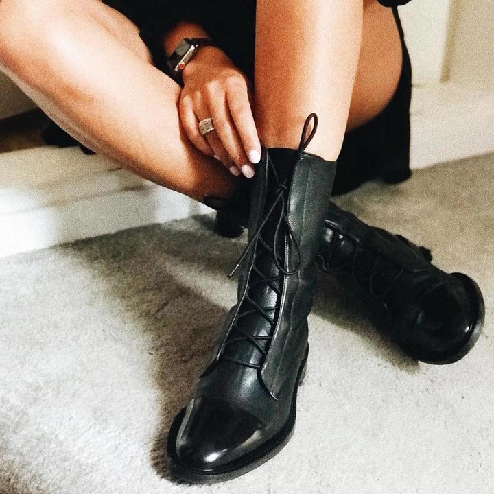 Bottines Femme | Design Élégant et Structuré | Parfaites pour l’hiver et les tenues urbaines