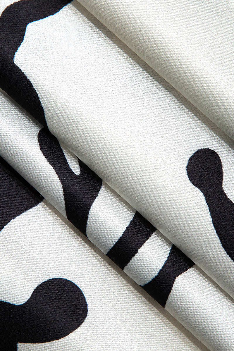 Ensemble Femme Élégant | Chemise Graphique + Pantalon Fluide | Confort et Style | Parfait pour les sorties décontractées