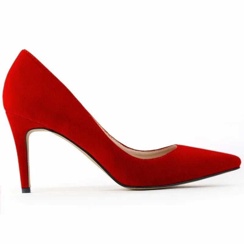 Escarpins Élégants | Bout Pointu | Talon Moyen | Parfaits pour le Bureau ou les Occasions Chic