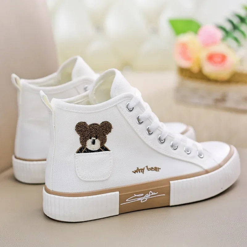 Baskets Montantes Femme | Créatives et Confortables | Idéales pour un look casual et amusant