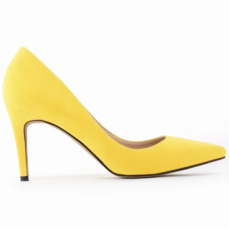 Escarpins Élégants | Bout Pointu | Talon Moyen | Parfaits pour le Bureau ou les Occasions Chic