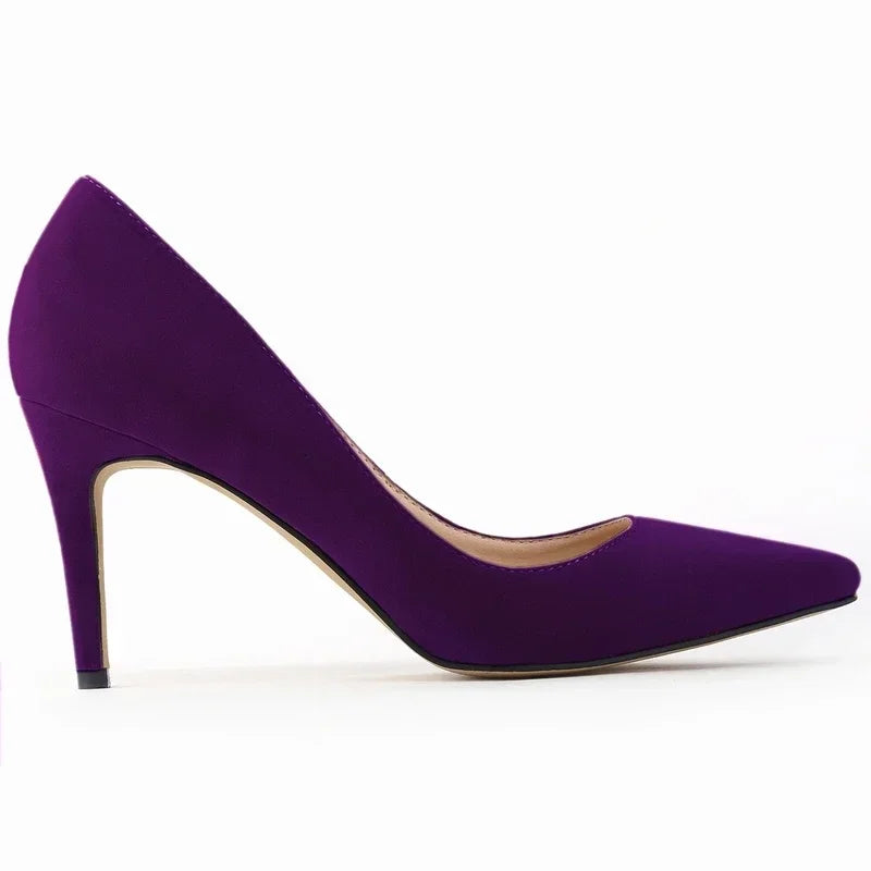 Escarpins Élégants | Bout Pointu | Talon Moyen | Parfaits pour le Bureau ou les Occasions Chic