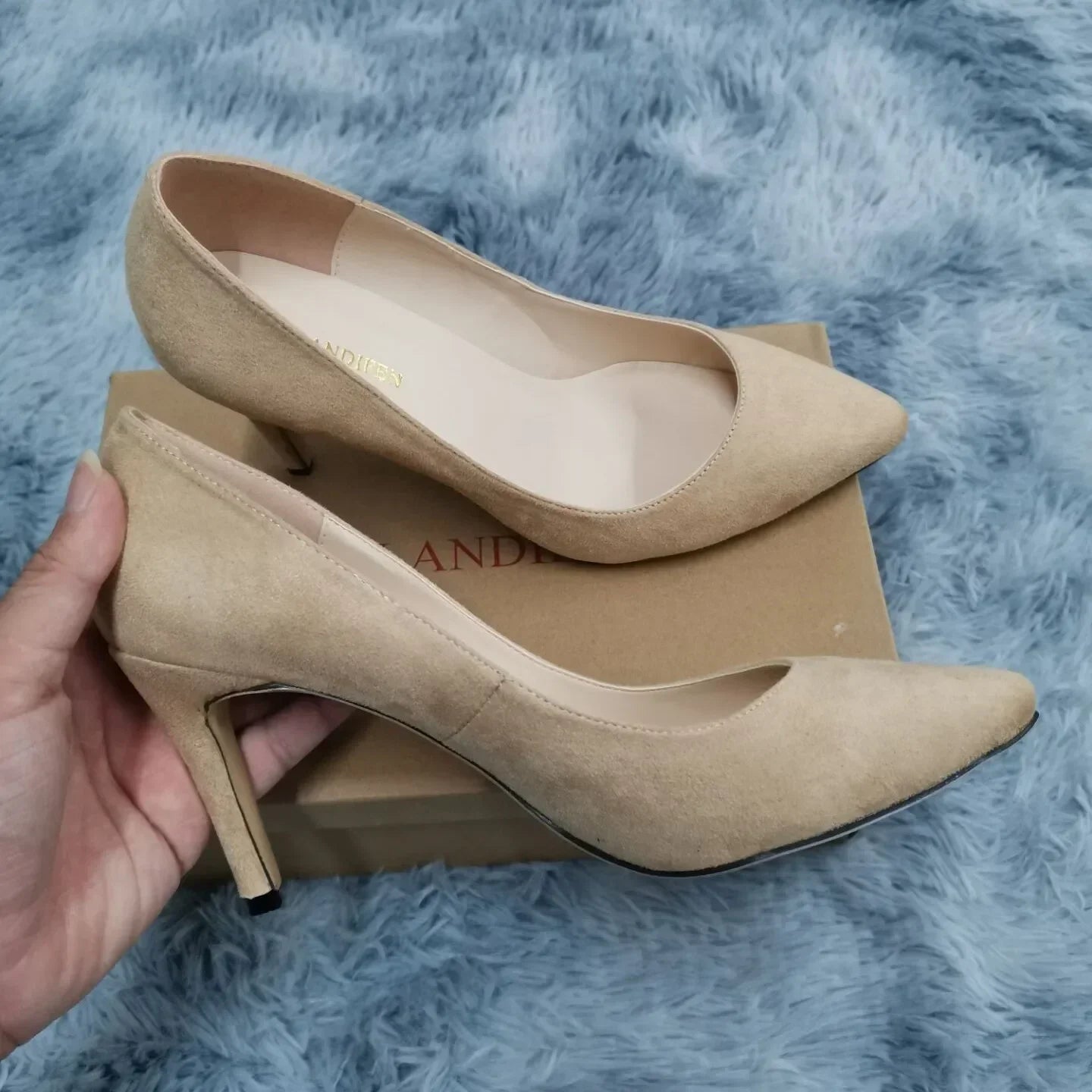 Escarpins Élégants | Bout Pointu | Talon Moyen | Parfaits pour le Bureau ou les Occasions Chic