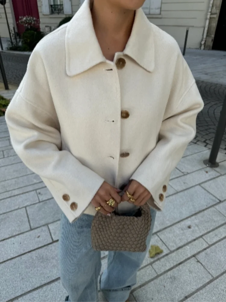 Veste Oversize Femme | Chaude et Décontractée | Idéale pour l’Automne et les Journées Fraîches en Ville