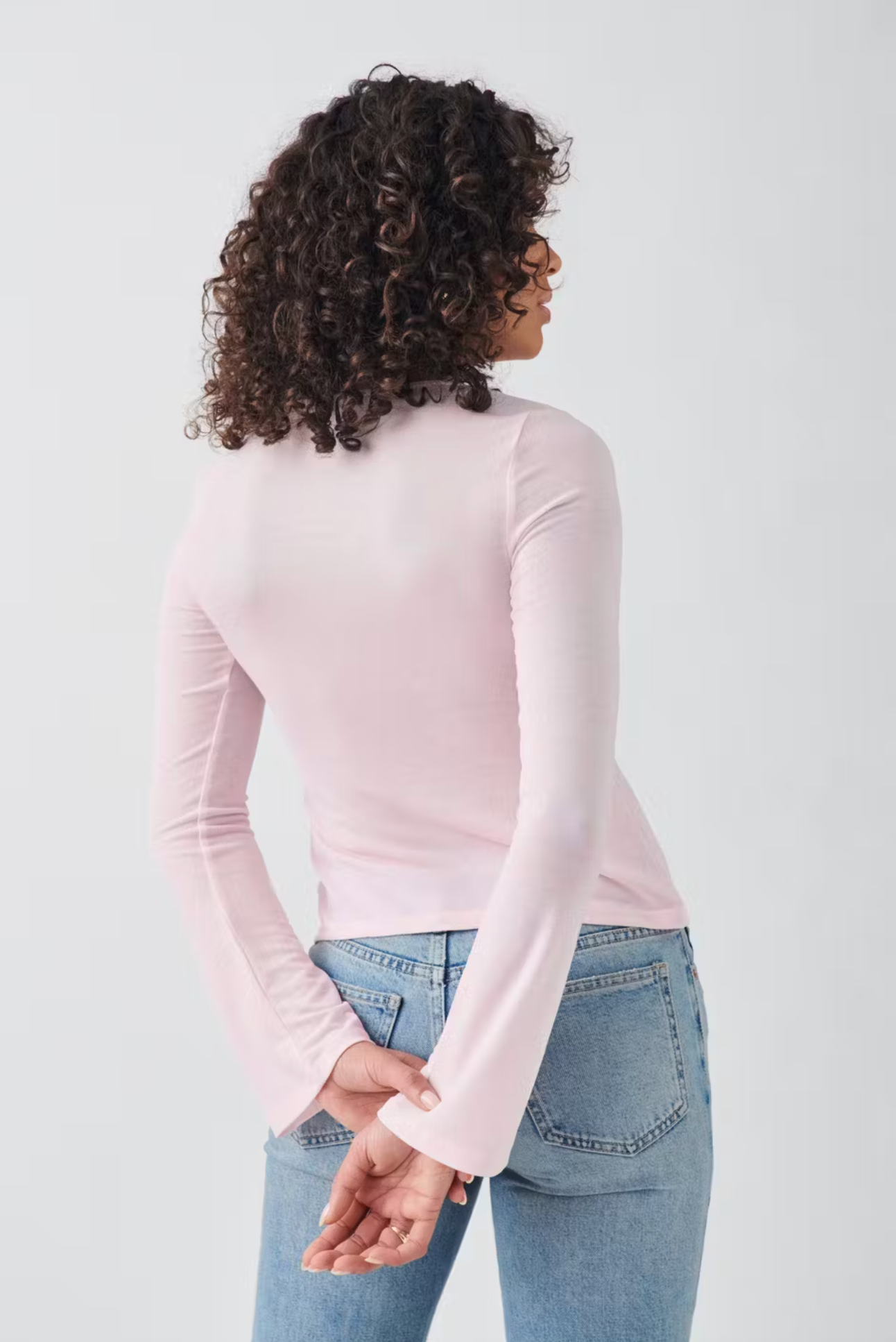 Top Noué | Maille Stretch | Col V | Idéal pour sorties nocturnes