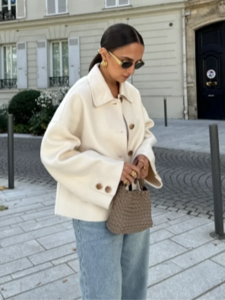 Veste Oversize Femme | Chaude et Décontractée | Idéale pour l’Automne et les Journées Fraîches en Ville