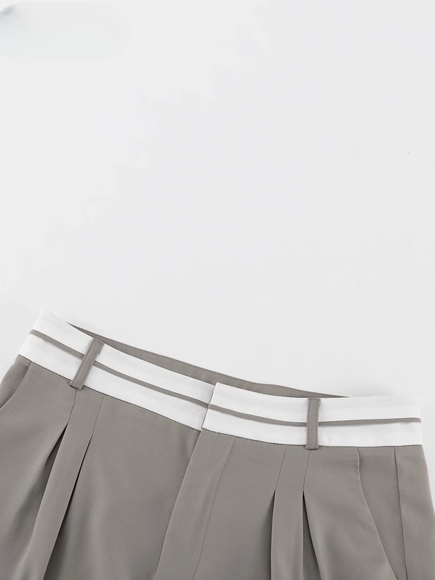 Pantalon Fluide | Taille Haute & Plis Marqués | Idéal pour tenues citadines