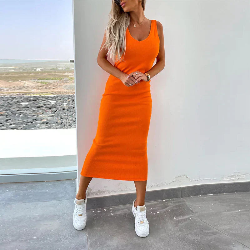 Ensemble Décontracté | Jupe Ajustée et Haut Loose | Style Minimal Chic | Parfait pour Sorties Urbaines ou Détente