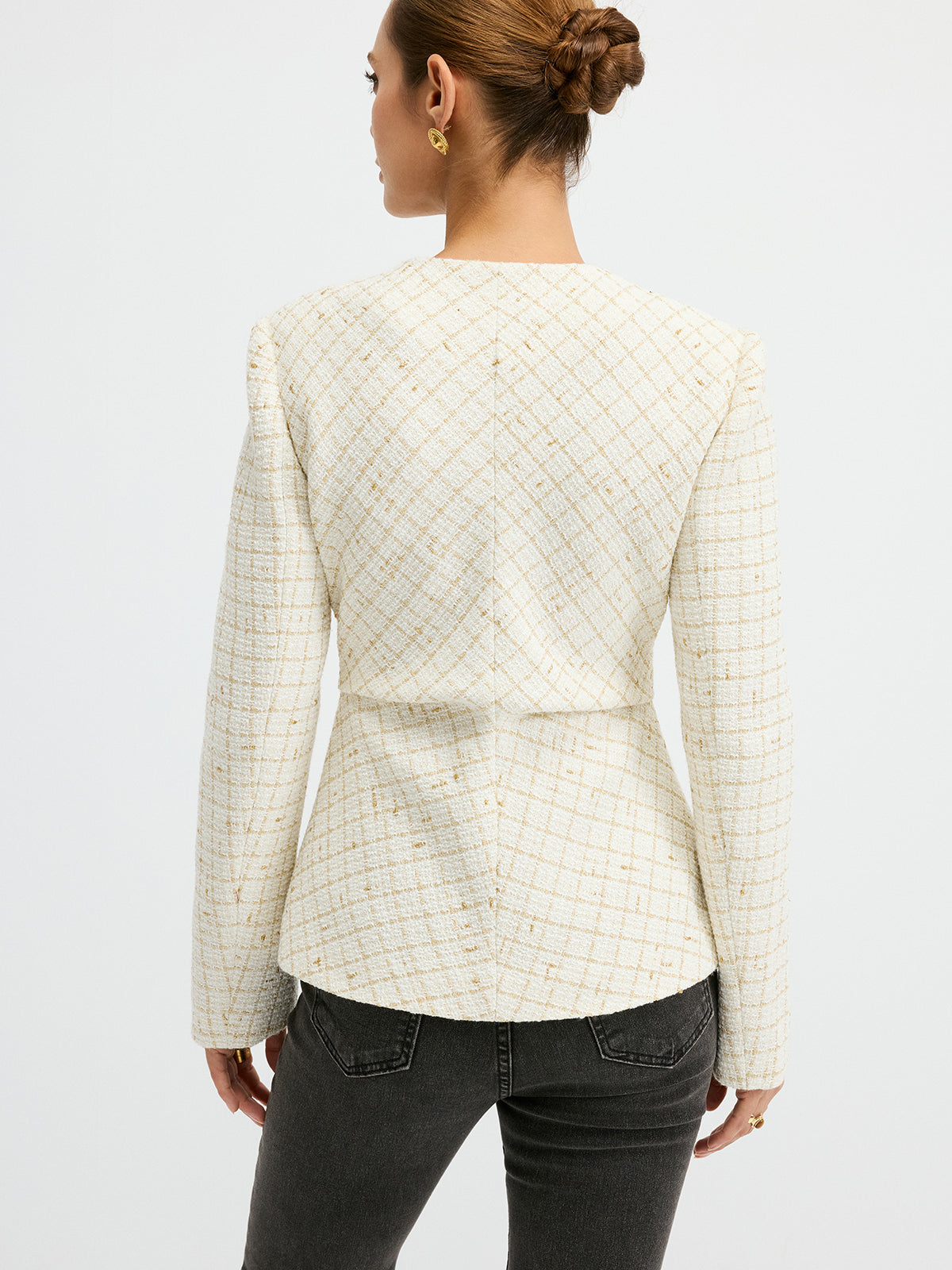 Veste Cintrée en Tweed | Élégance Classique & Raffinement Contemporain