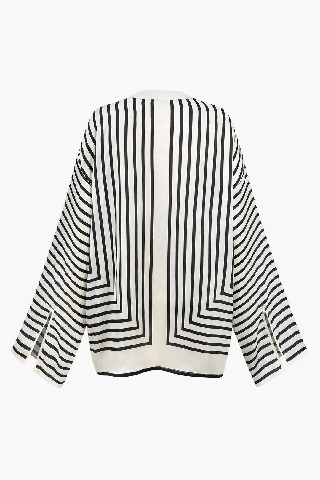 Blouse à Rayures | Coupe Ample | Col Chemise | Idéale pour tenues de printemps