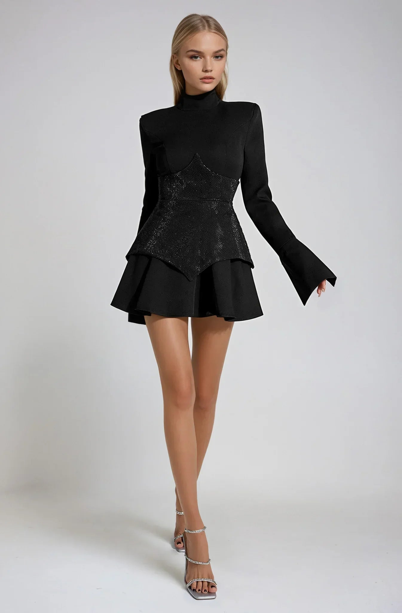 Robe Élégante | Coupe Sculptée | Idéale pour un événement stylé ou une soirée habillée