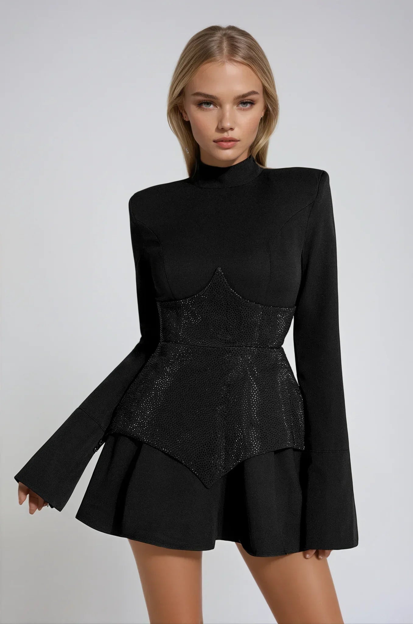 Robe Élégante | Coupe Sculptée | Idéale pour un événement stylé ou une soirée habillée