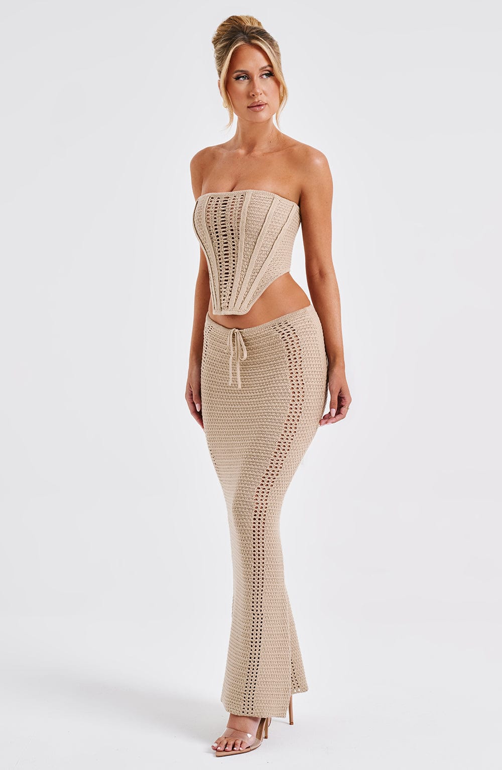 Ensemble Femme | Maille Bohème et Ajourée | Idéal pour l’été, les vacances et les looks décontractés