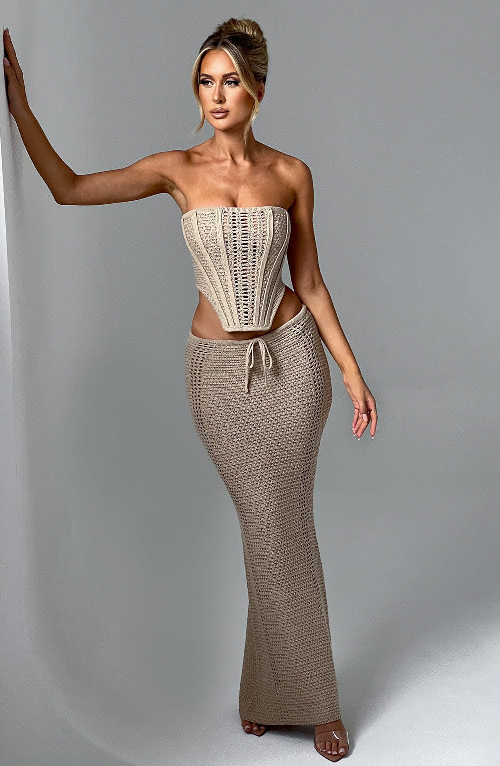 Ensemble Femme | Maille Bohème et Ajourée | Idéal pour l’été, les vacances et les looks décontractés