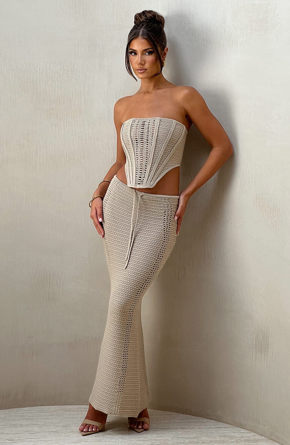 Ensemble Femme | Maille Bohème et Ajourée | Idéal pour l’été, les vacances et les looks décontractés