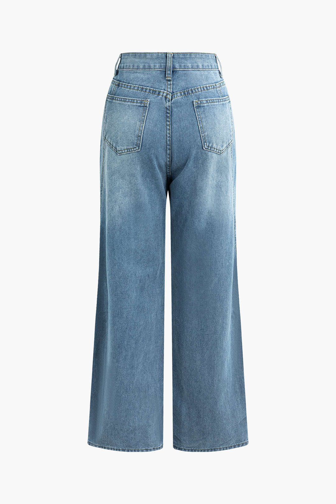 Jean Femme | Taille Haute | Jambes Larges | Parfait pour un look décontracté et flatteur au quotidien