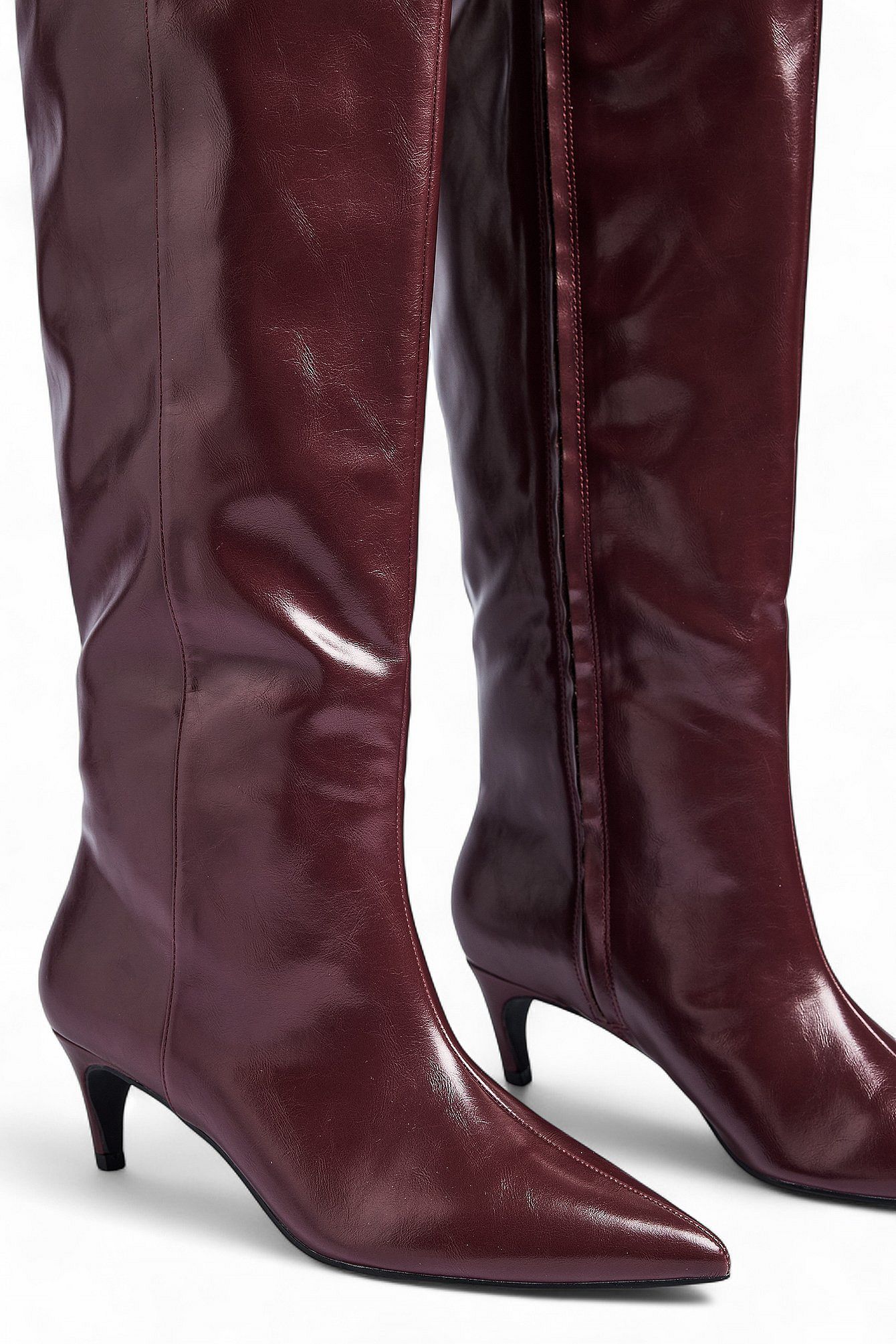 Bottes Hautes | Talon Chaton et Bout Pointu | Idéales pour une élégance intemporelle