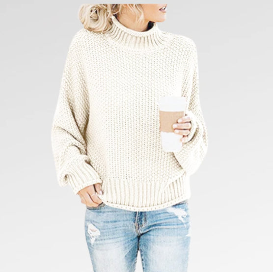 Pull Col Roulé Femme | Confort, Chaleur & Style Automne-Hiver